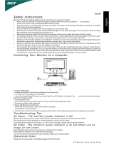 Acer P223 User manual