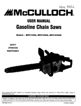 McCulloch MCC1635A User manual