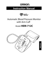 Omron IntelliSense HEM-712C User manual