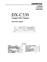 ONKYO DX-C330 User manual