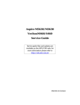 Acer Aspire M5630 User manual