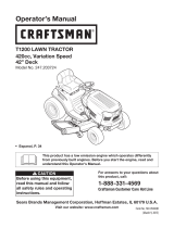 Craftsman 247.203724 User manual