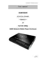 Sumvision Cyclone MKV 2 User manual
