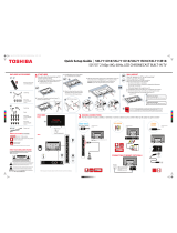 Toshiba 50L711U18 Quick Setup Manual