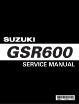 Suzuki 2006 GSR600 User manual
