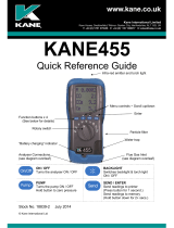 Kane 455 Quick Reference Manual