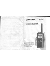 DigiTech DC-1074 User manual