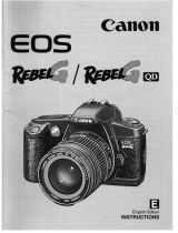 Canon EOS Rebel G Instructions Manual