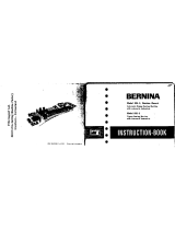 Bernina 530 Instruction book