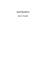 Acer AcerSystem User manual