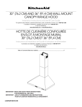 KitchenAid KVWB406DSS Installation Instructions And Use & Care Manual