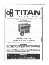 Titan TG 8000 Owner's manual