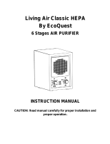 EcoQuest Living Air Classic HEPA User manual