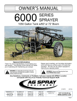 AG SPRAY 6000 Series Owner's manual