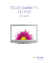 Telus Satellite TV HD PVR User manual