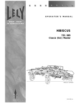 LELY HIBISCUS 725 Classic User manual