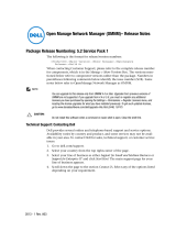 Dell OpenManage Network Manager Release note