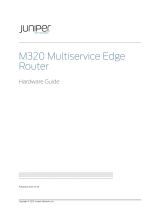 Juniper M320 User manual