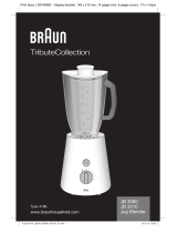 Braun TributeCollection JB 3010 User manual