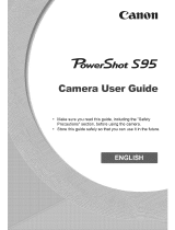 Canon PowerShot S95 User manual