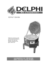 Delphi EZ-Pro 15-6 Kiln User manual