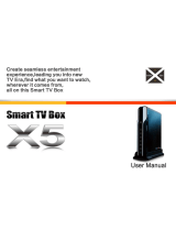 Smart TV Box X5 User manual