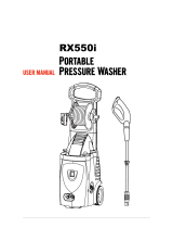 JET USA RX550i User manual