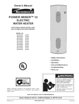 Kenmore Power Miser 12 Owner's manual