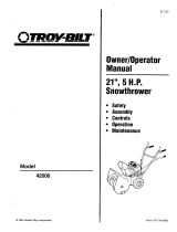 Troy-Bilt 42000 Owner's/Operator's Manual