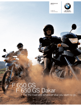 BMW F 650 GS Quick start guide