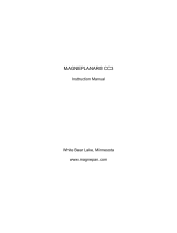 MAGNEPLANAR Magneplanar CC3 User manual