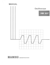 HAMEG HM 307 User manual