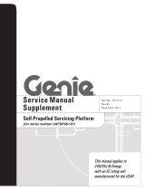 Genie Z45/25J Bi-Energy Service Manual Supplement