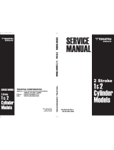 TOHATSU 2 Stroke Cylinder Series User manual