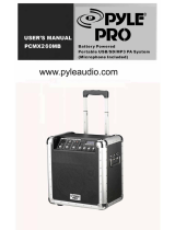 Pyle Pro PCMX260MB User manual
