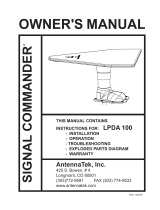 AntennaTek LPDA 100 Owner's manual