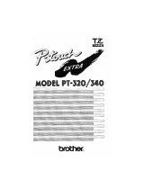 Brother P-Touch 320 User manual