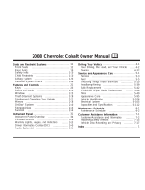 Chevrolet 2008 Cobalt Owner's manual