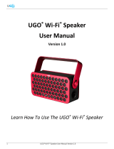 Ugo Wi-Fi Speaker User manual