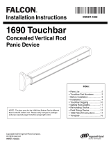 Ingersoll-Rand FALCON 1690 Touchbar Installation Instructions Manual