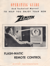 Zenith Flash-Matic Operating instructions