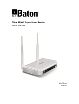 iBall Baton iB-WRT300N User manual