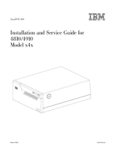 IBM 4810-E3H Installation and Service Manual