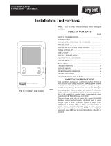 Bryant EVOLUTION Zone Control SYSTXBBUIZ01-B Installation Instructions Manual