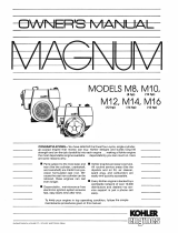 Kohler Magnum M8 Owner's manual