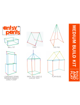 Antsy Pants Build And Play Medium Build Kit User manual