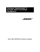 Bose QC-2 User manual