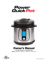 Tristar Products Power Quick Pot Y10D-36 Owner's manual