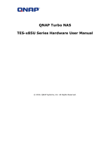 QNAP TES-3085U-D1548-64G Hardware User Manual
