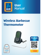 ALDI Wireless barbecue Thermometer User manual